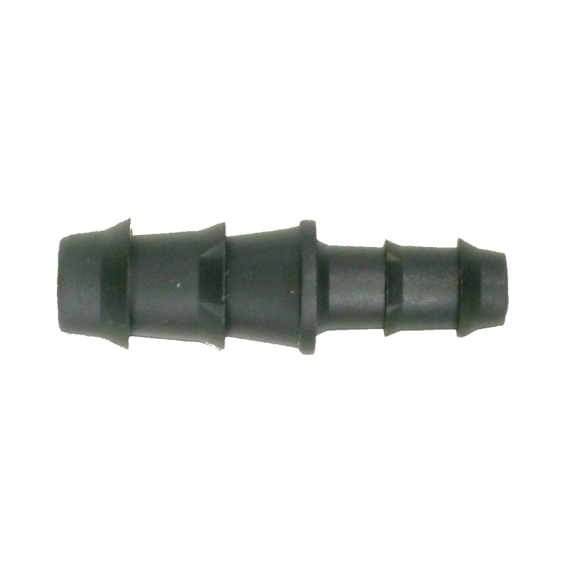 Barb fittings for drip irrigation pipe connections and system installation