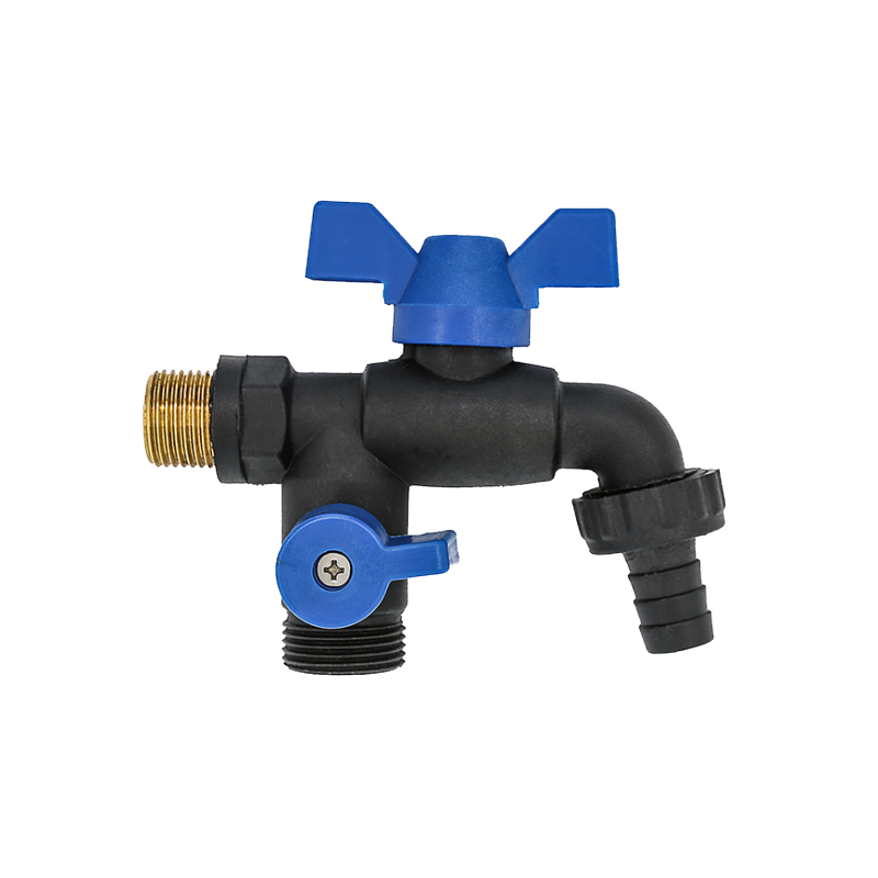 Bibcock taps for external water supply and irrigation use