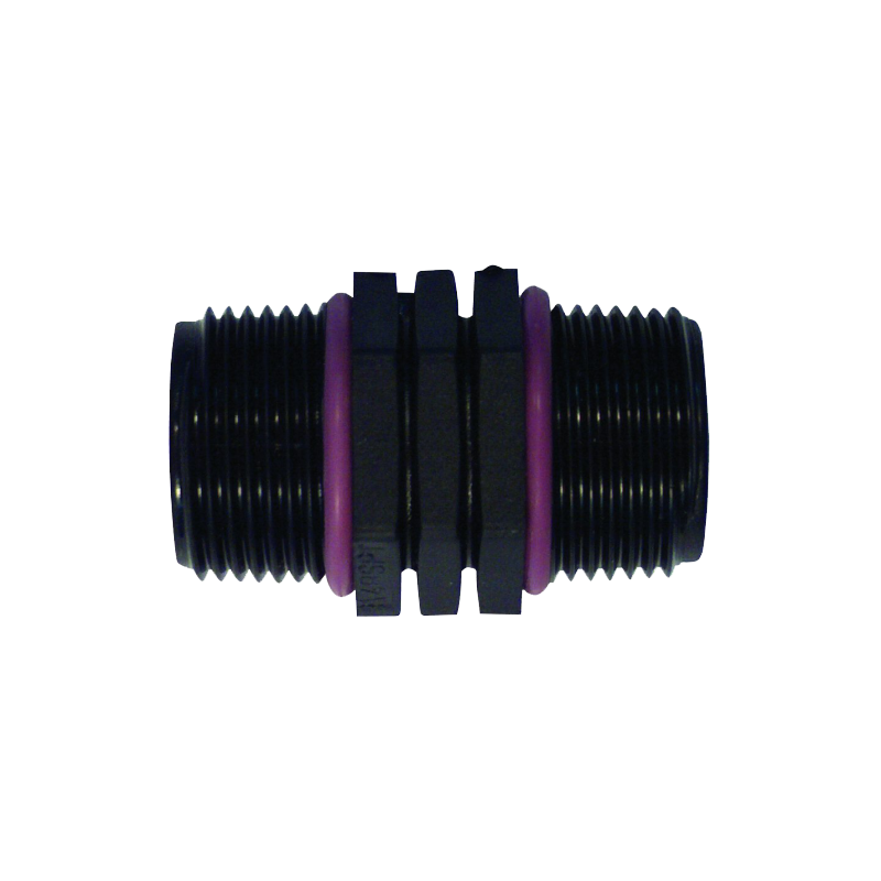Self seal threaded fittings for PVC BSP irrigation systems