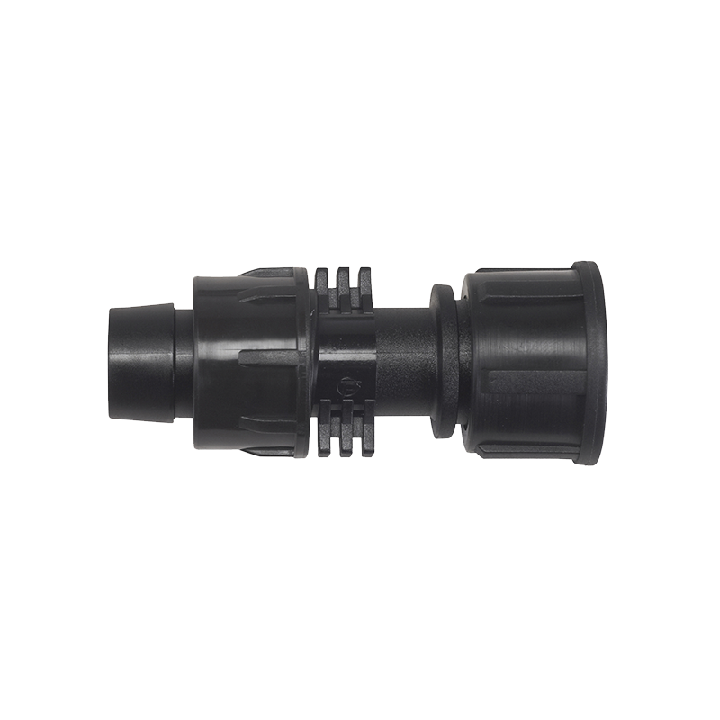 Drip tape swivel female threaded adaptor for irrigation systems