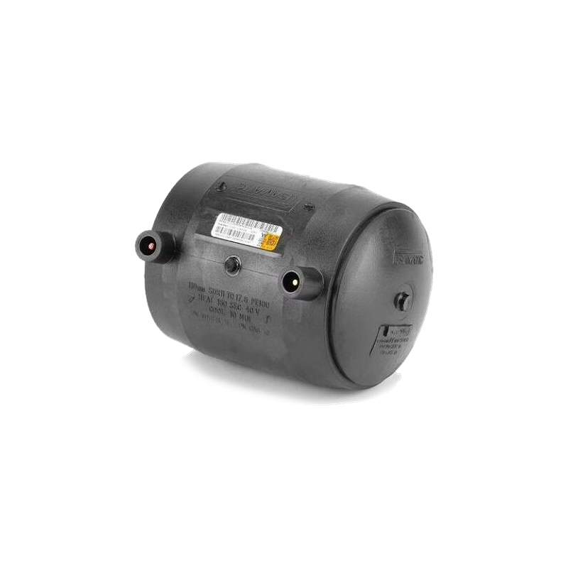 Electrofusion end cap for sealing polyethylene pipe