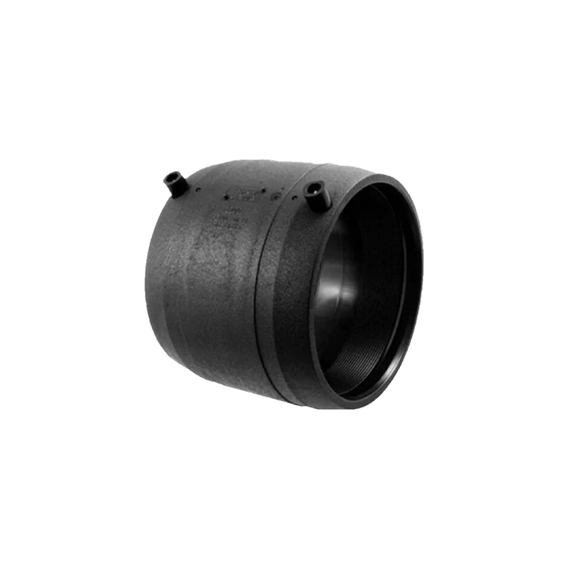 Electrofusion straight coupler for joining polyethylene pipes