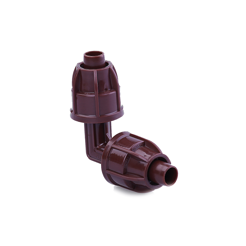 Meital Plus elbow fitting for directional connections in water and irrigation pipe systems