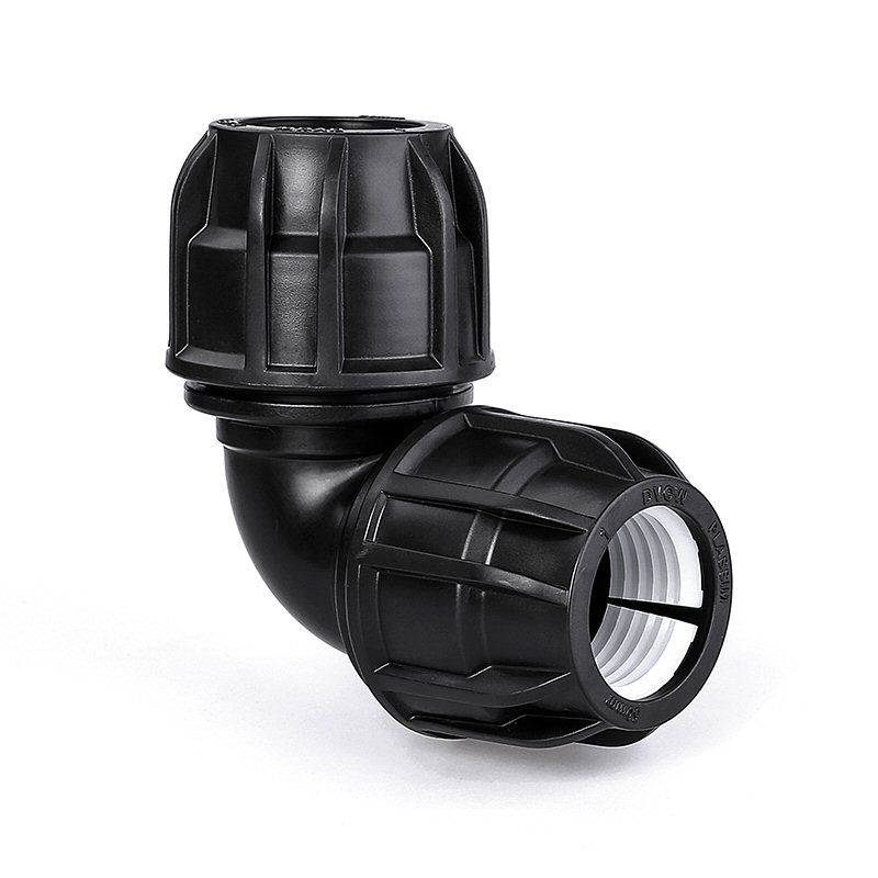PN16 elbow MDPE compression pipe fitting WRAS approved