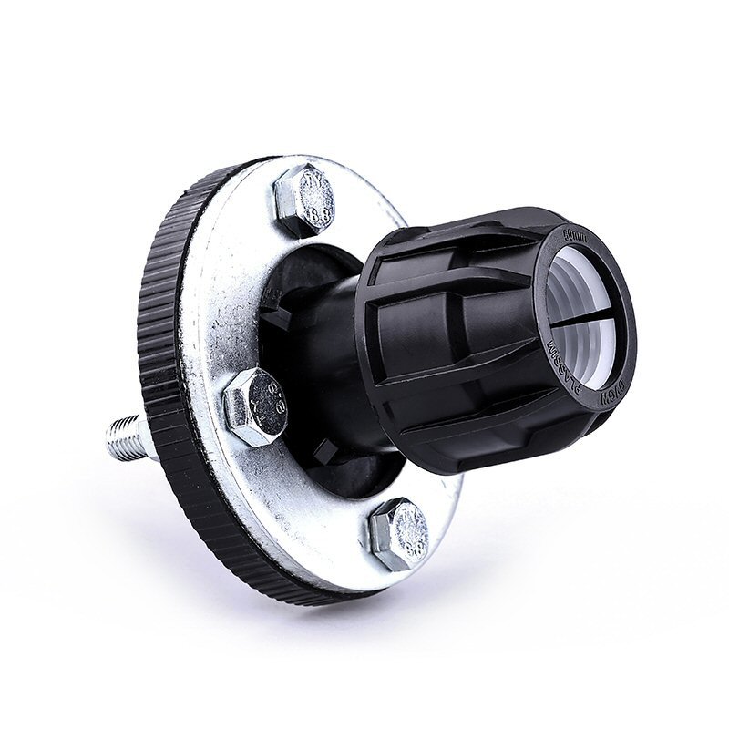 PN16 flanged adaptor complete MDPE compression fitting