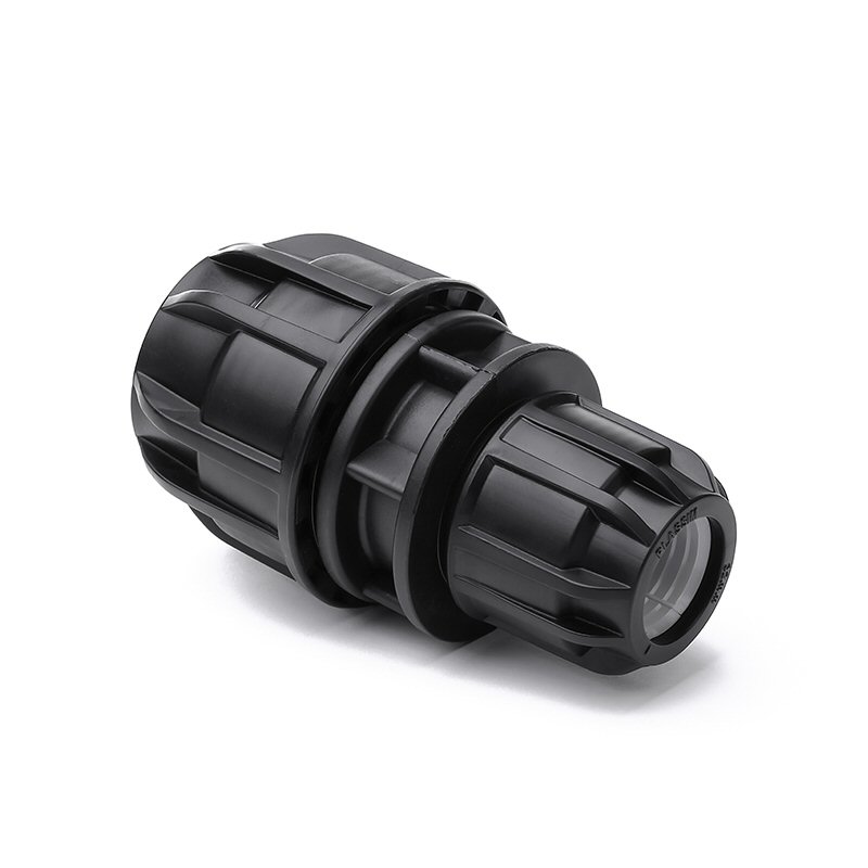 PN16 reducing compression coupling MDPE pipe fitting