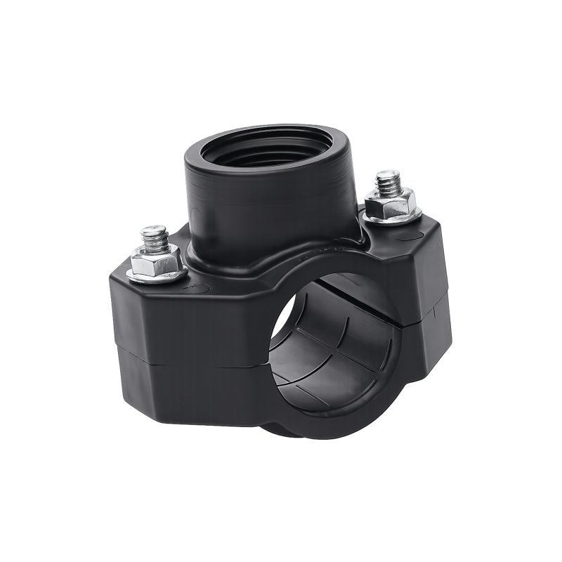 2 bolt pipe saddle fitting for water and irrigation systems