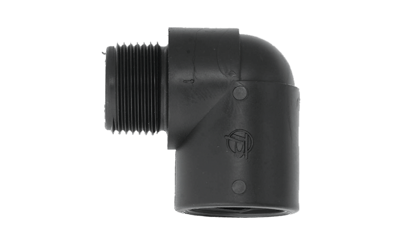 Self seal BSP elbow male female thread fitting for PVC pipe systems