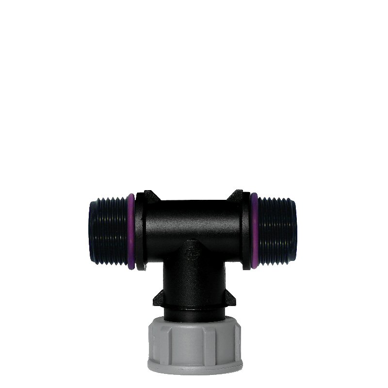 self seal tee female swivel