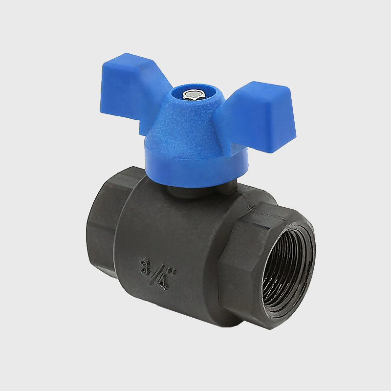 Nylon Ball Valve Female-Female Thread Nylon Handle