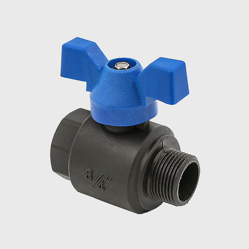 Nylon Ball Valve Male-Female Thread Nylon Handle