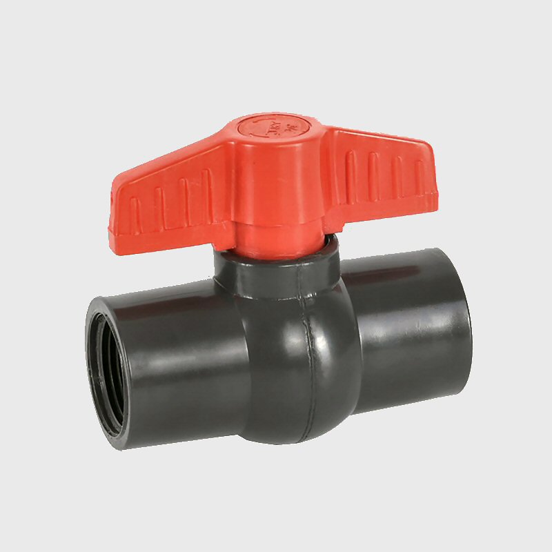 Compact PVC Valve Female - Female Thread