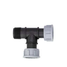 Swivel tee male female