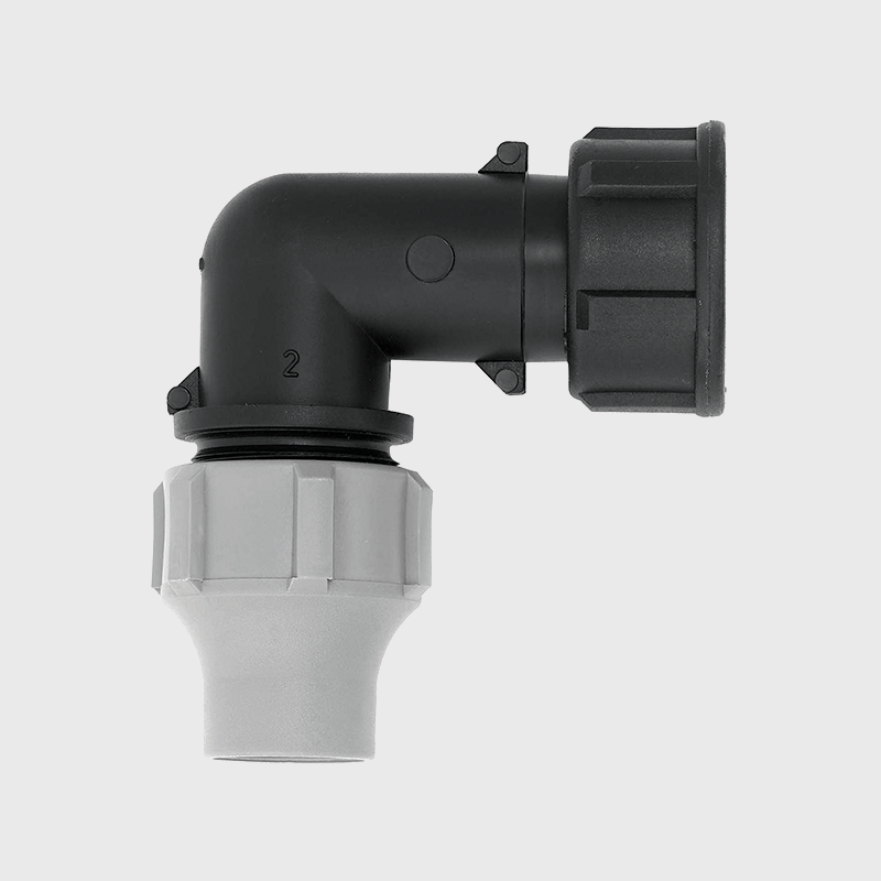 Nut Lock Elbow Swivel Female