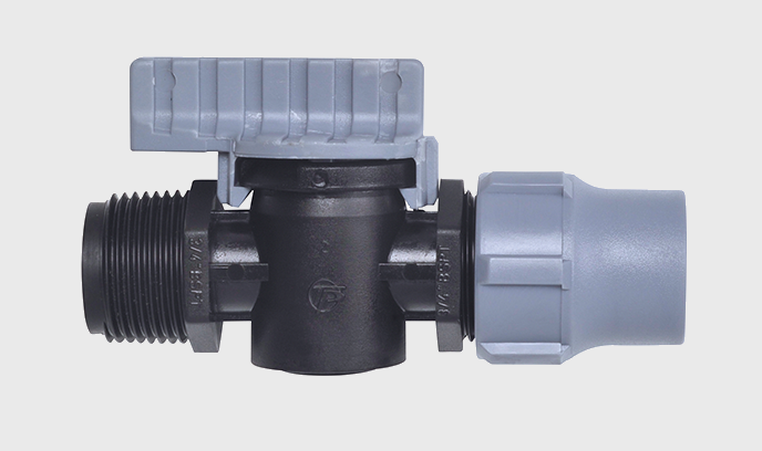 DripLine Valve Nut Lock Male