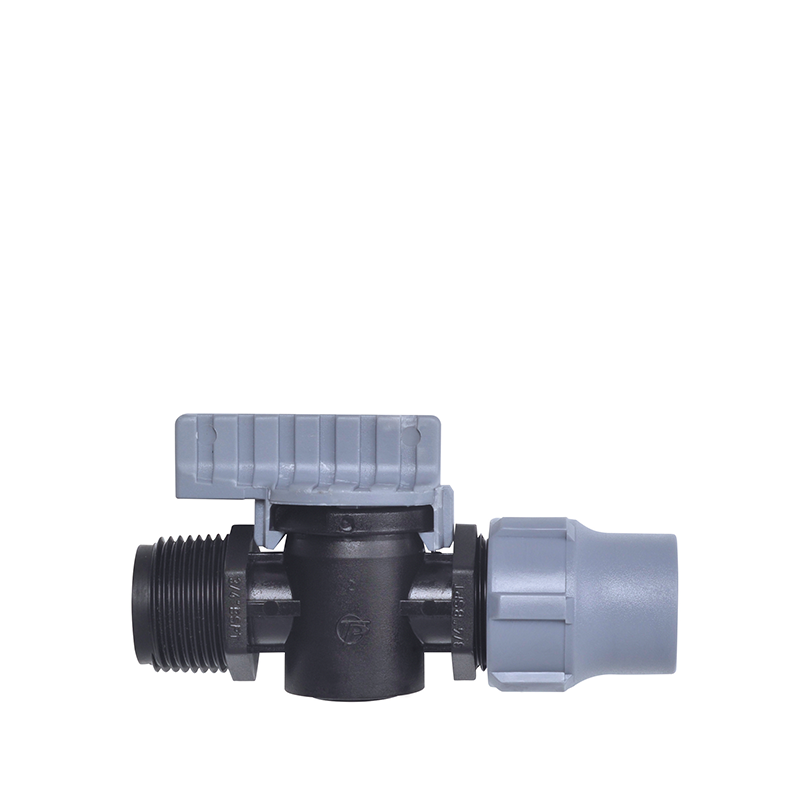 dripline valve nut lock male