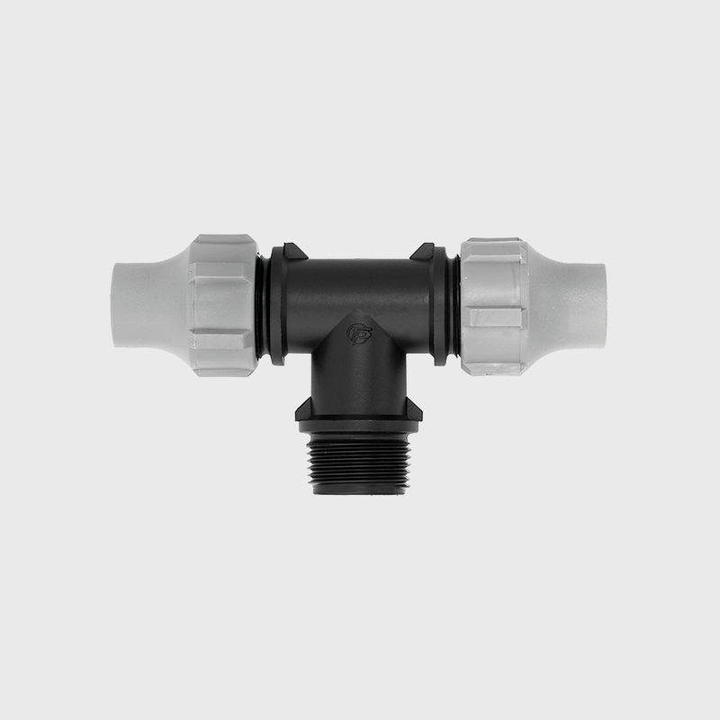 Nut Lock Tee Male Thread