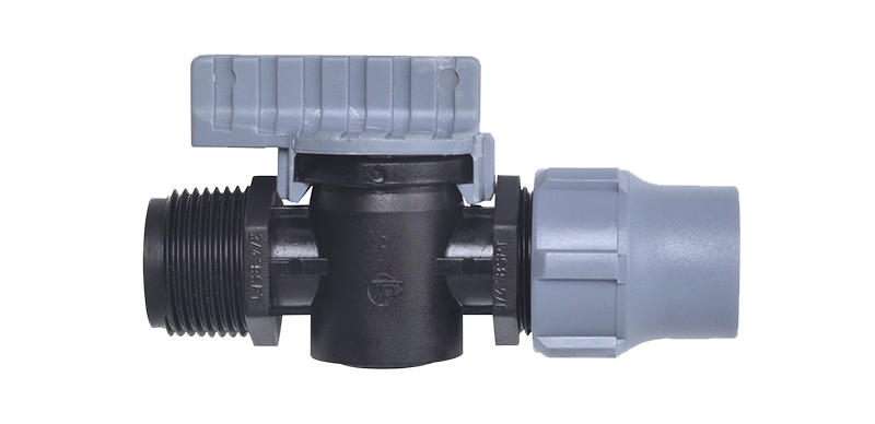 Dripline Valve Nut Lock Male