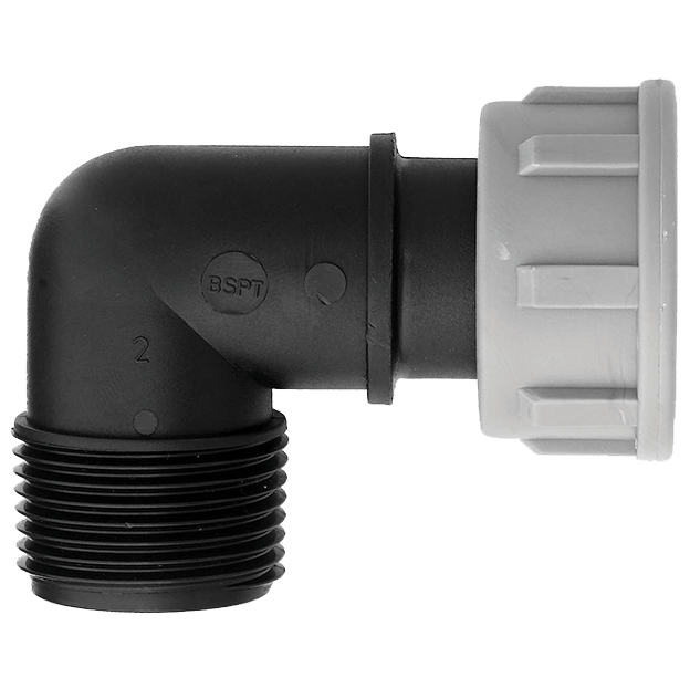 swivel elbow mdpe fittings