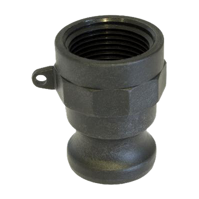 Cam Lock Type A polypropylene fitting for irrigation and water transfer systems