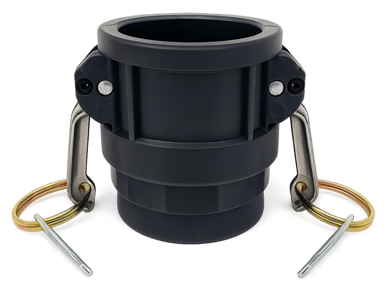 Cam Lock Type D polypropylene fitting for irrigation and water transfer systems