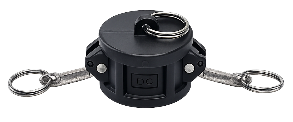 Cam Lock Type DC polypropylene dust cap for irrigation and water transfer systems