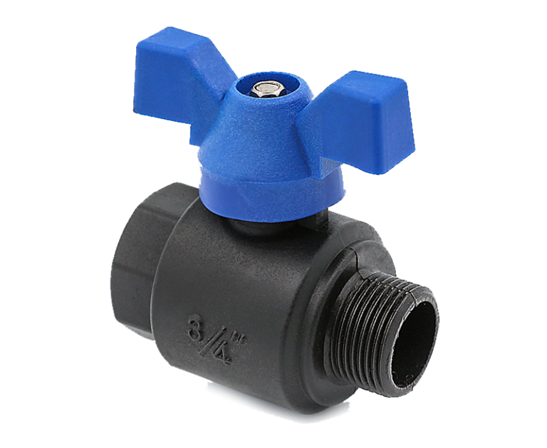 Nickel plated brass ball valves for water supply and irrigation systems