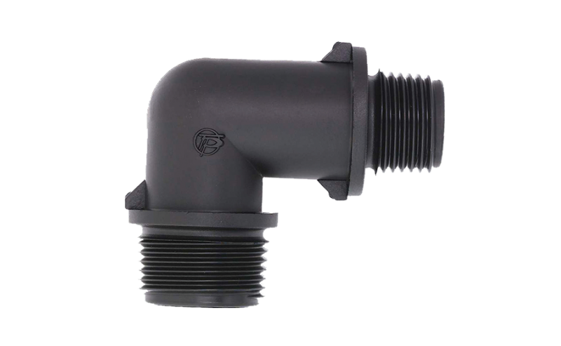 Self Seal BSP Threaded elbow male thread pp pvc mdpe fittings