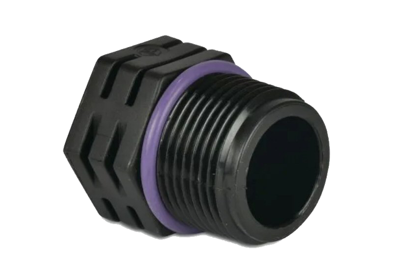 Self Seal BSP Threaded plug pvc mdpe fittings