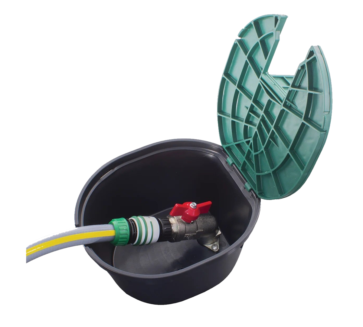 EZ open valve box-with mechanism