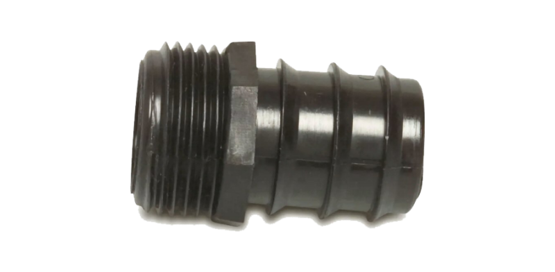 barb adaptor male mdpe fittings