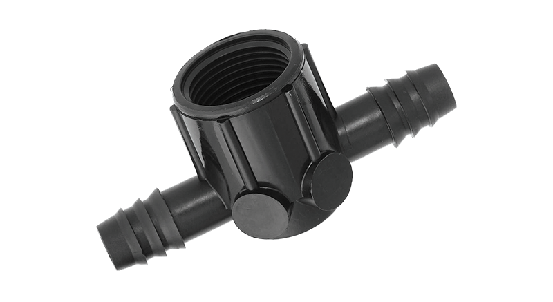 barb tee female adaptor pe mdpe fittings