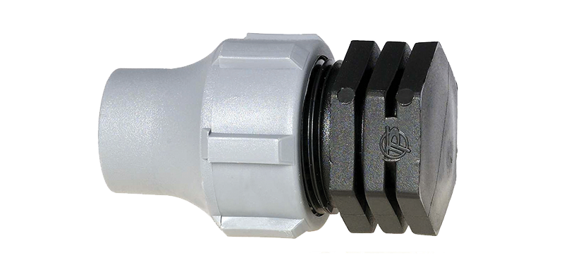 nutlock line end pp pe mdpe fittings