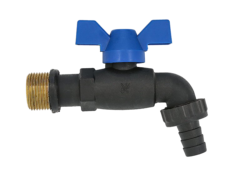 single bibcock PP, PE, PVC, MDPE fittings