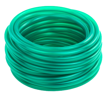 GREEN MEDIUM DUTY PVC HOSE - 22 BAR