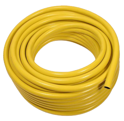3-Ply Poly Reinforced Anti-Kink Garden Hose Yellow - 10 Bar
